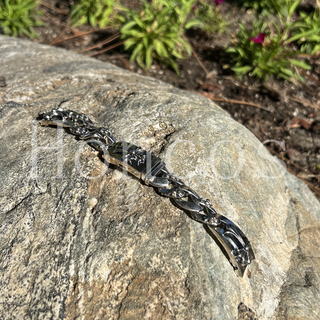 Heart Style Steel Bracelet – Honcos Straps