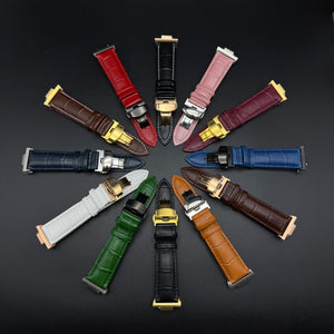 Colorful Leather Strap Clasp Tissot PRX Style – Honcos Straps