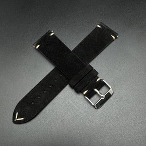 Quick Release Leather Straps + Tank Buckle