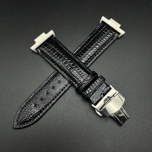 Tissot PRX Style Replacement Lizard Leather Straps